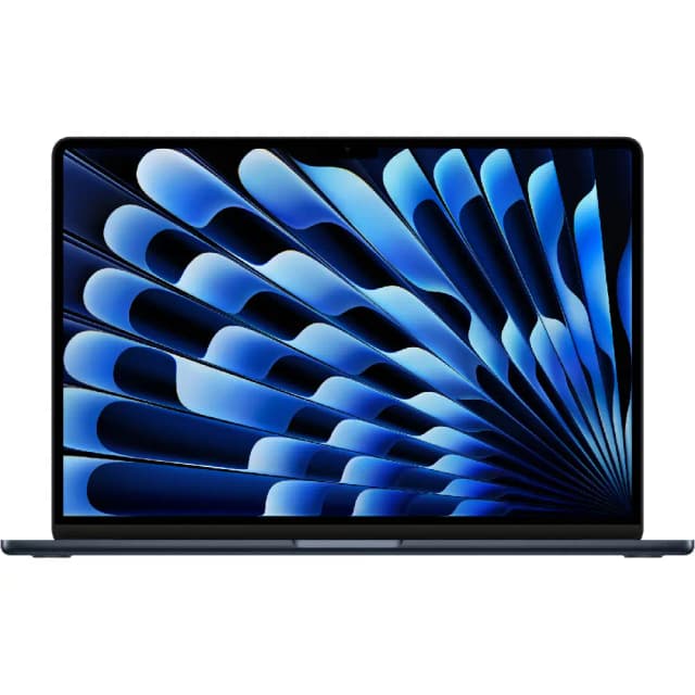 Apple MacBook Air 15-inch Liquid Retina Display, M3 Chip 8-Core CPU & 10-Core GPU, 16GB RAM, 256GB SSD, Midnight, 15″, MC9G4 HN/A