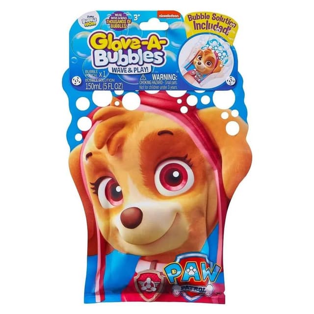 Bunch O Bubbles Paw Patrol Glove A Bubbles S1 PDQ - ZUR-11358