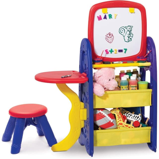 Crayola Double-sided easel with a 6-in-1 creativity centre board - CY5038-01