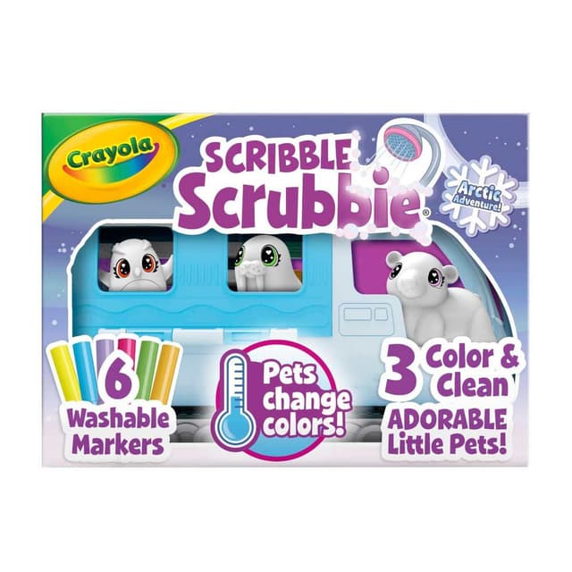 Crayola Scribble Scrubbie Snow Explorer - CY74-7479