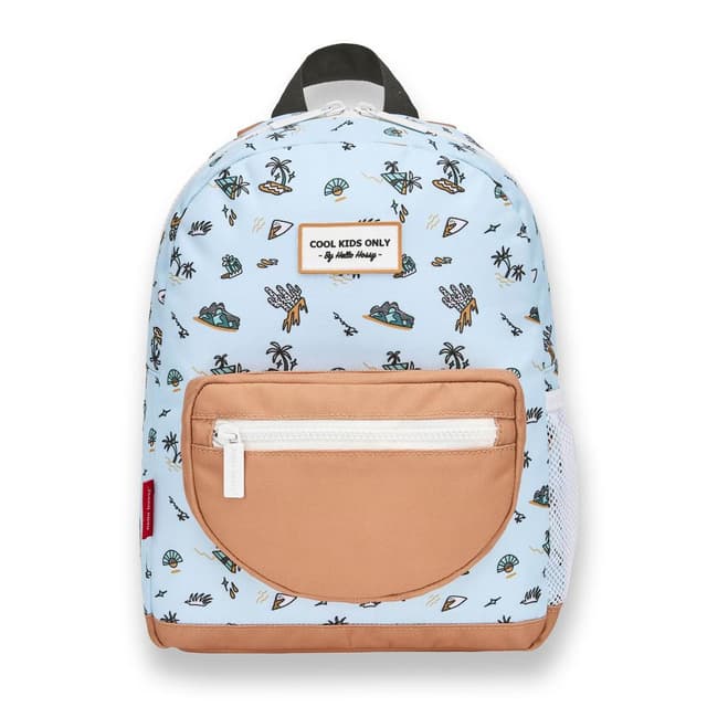 Hello Hossy Backpack - Blue Island 2-5 Years - SAC-P-028-2-5ANS