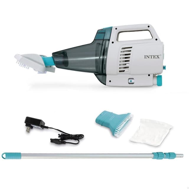 Intex Advanced Pool Vacuum Cleaner with Telescopic Pole and Ni-MH Batteries - Model 28628