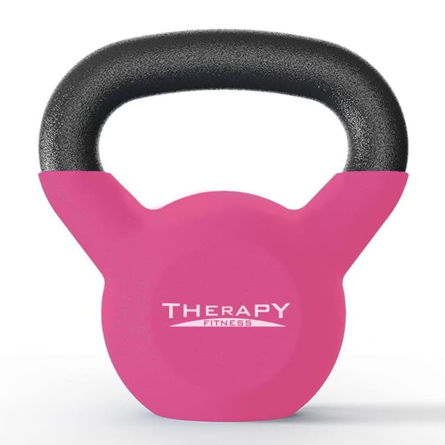 Therapy Fitness - Neoprene Kettlebell 4 KG Pink - Durable Fitness Sensory Training Toy - Model 12-615-4