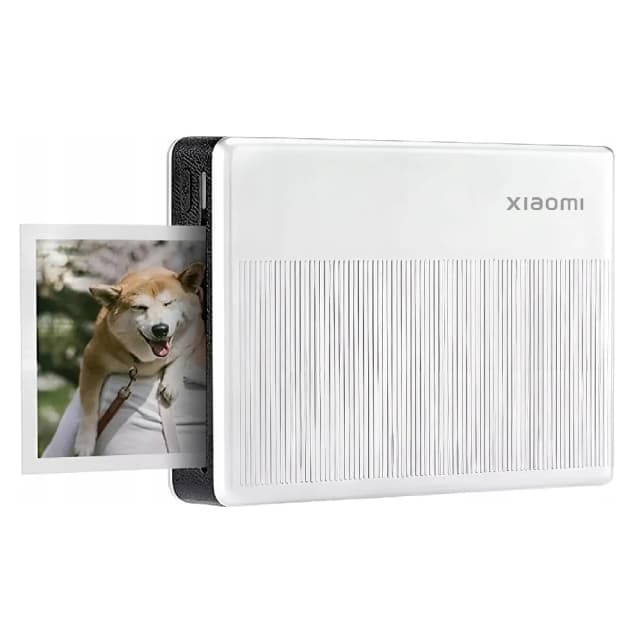 Xiaomi Portable Photo Printer 1S, Bluetooth 5.2 Wireless, 2 x 3 Inch Print Size, ZINK Ink-Free Printing, USB Type-C, Grey
