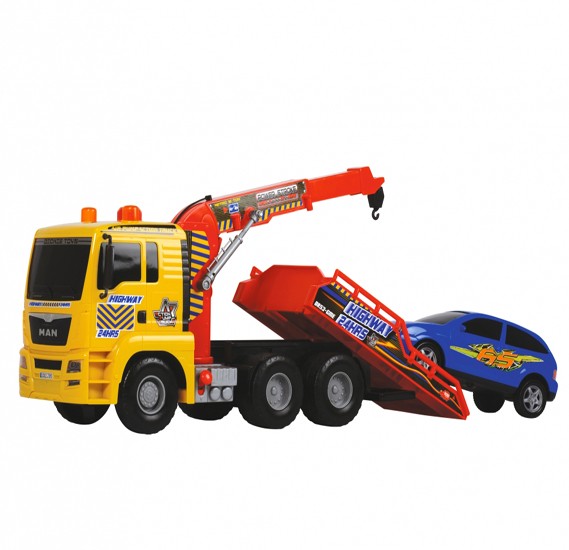 Dickie  Pump Action Tow Truck,203809001