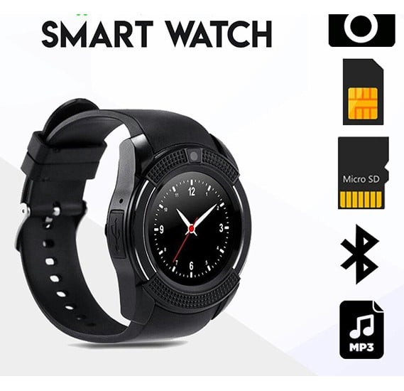 Zooni A108 Stylish Sporty Bluetooth Smart Watch Phone with Camera , memory card and sim card slot