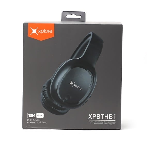 Xplore XPBTH-B1 Multi media Wireless Headphones with Mic and Fuction Key 1338755