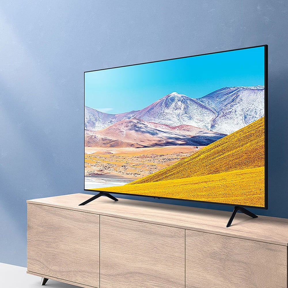 Buy Samsung 75 Inch 4K UHD Smart LED TV UA75TU8000 Black Black Online | oman.ourshopee.com | OS7686