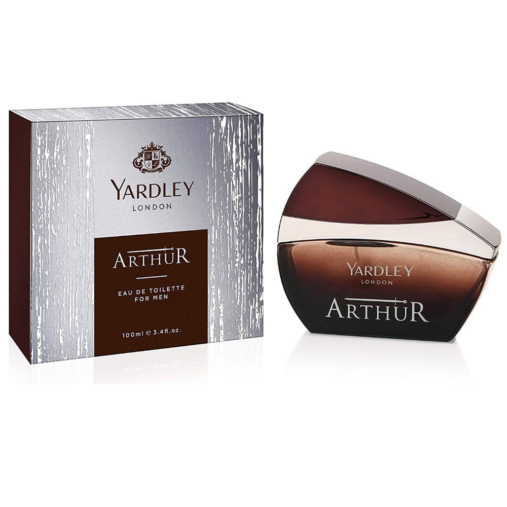 Yardley Arthur for Men, Classic Refreshing Scent, Official Scent, EDT 100ml + Body Spray 150 ml