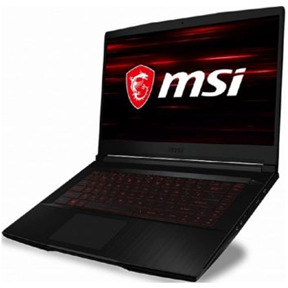 MSI GF63 THIN 11SC-9S7-16R612-410 Gaming Laptop CORE i7 11800H 2.3Ghz Processor 16GB RAM 512GB SSD 4GB NVIDIA GeForce GTX 1650 Graphics Win11 Home 15.6in FHD Display Black