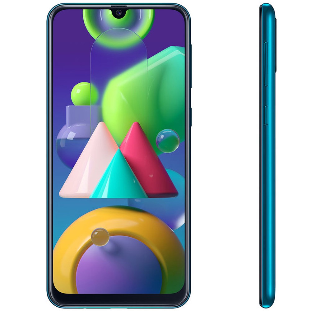 Buy Samsung Galaxy M21 Dual SIM 4GB RAM 64GB 4G LTE-Green Green 64GB Online Dubai, UAE