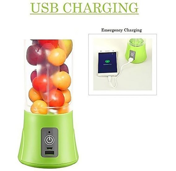 Portable And Rechargeable Battery USB Juicer Blender - QL-602