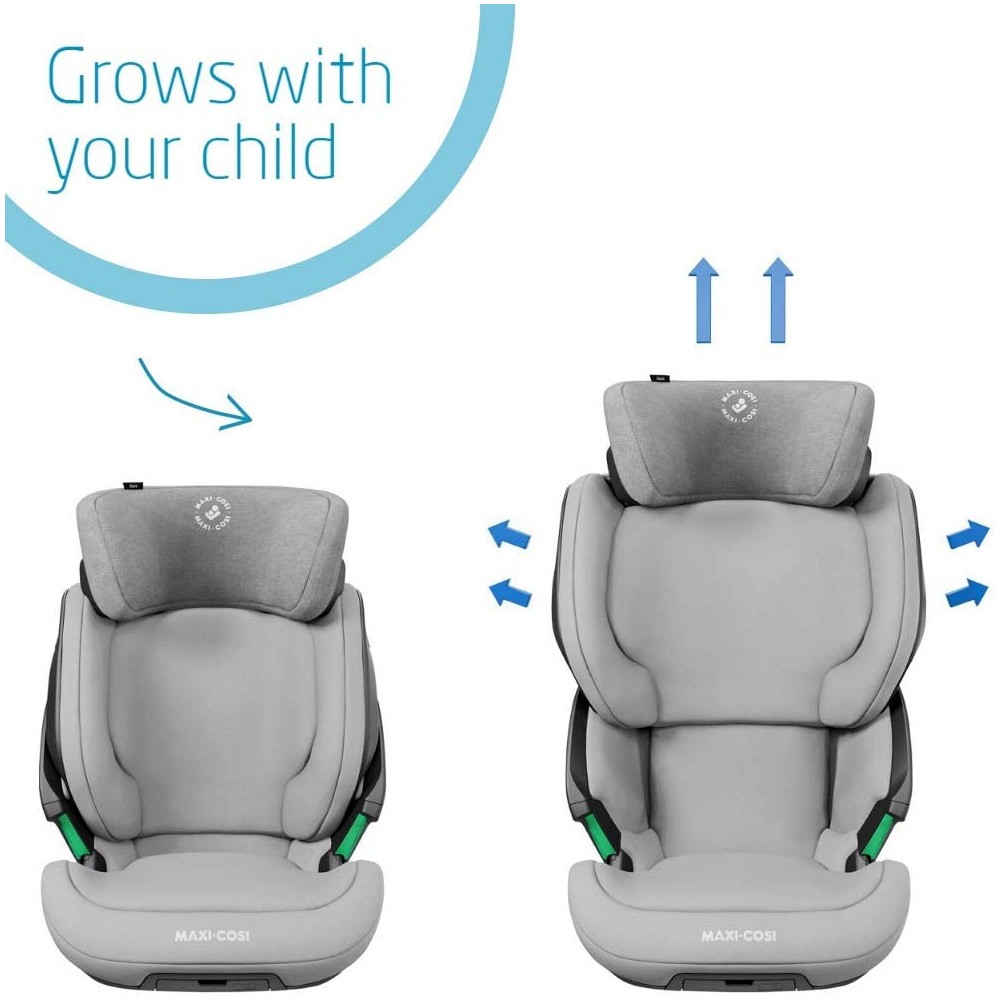 Maxi Cosi Kore Isofix Car Seat for Kids 3 Years to 12 Years Grey