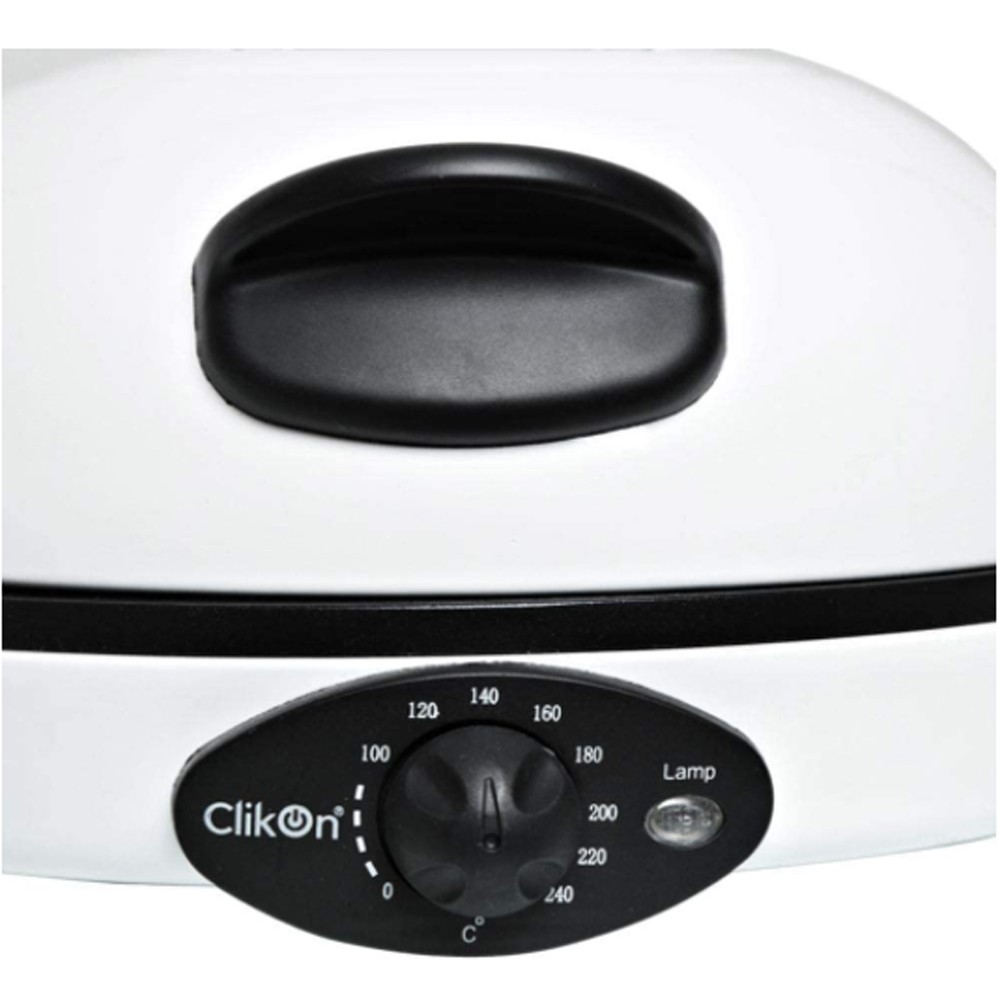 Clikon CK2450 Arabic Roti Maker 1800W, White