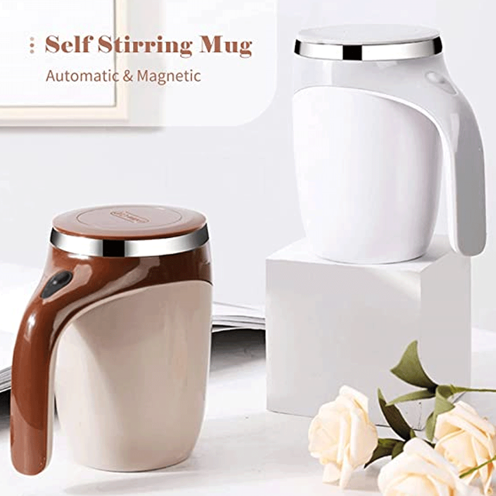 Multifunctional Magnetized Stirring Coffee Cup