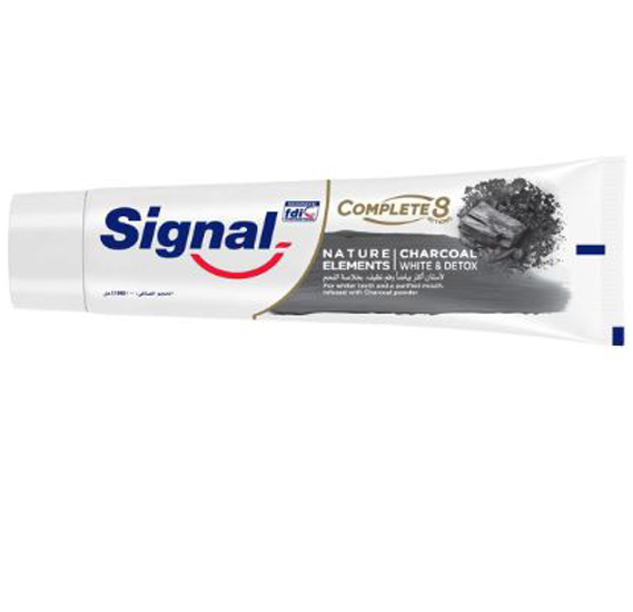 Signal Complete 8 Charcoal Toothpaste White & Detox 100ml