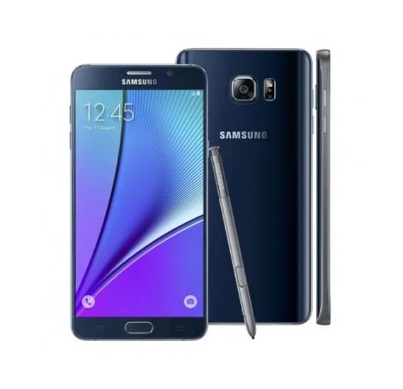 Buy 2 in 1 Offer Samsung Galaxy Note 5 Blue With Zooni Y1 Bluetooth Smart Watches Online Qatar