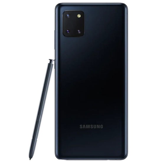 Samsung Galaxy Note10 Lite Dual Sim 8GB RAM 128GB 4G LTE, Aura Black