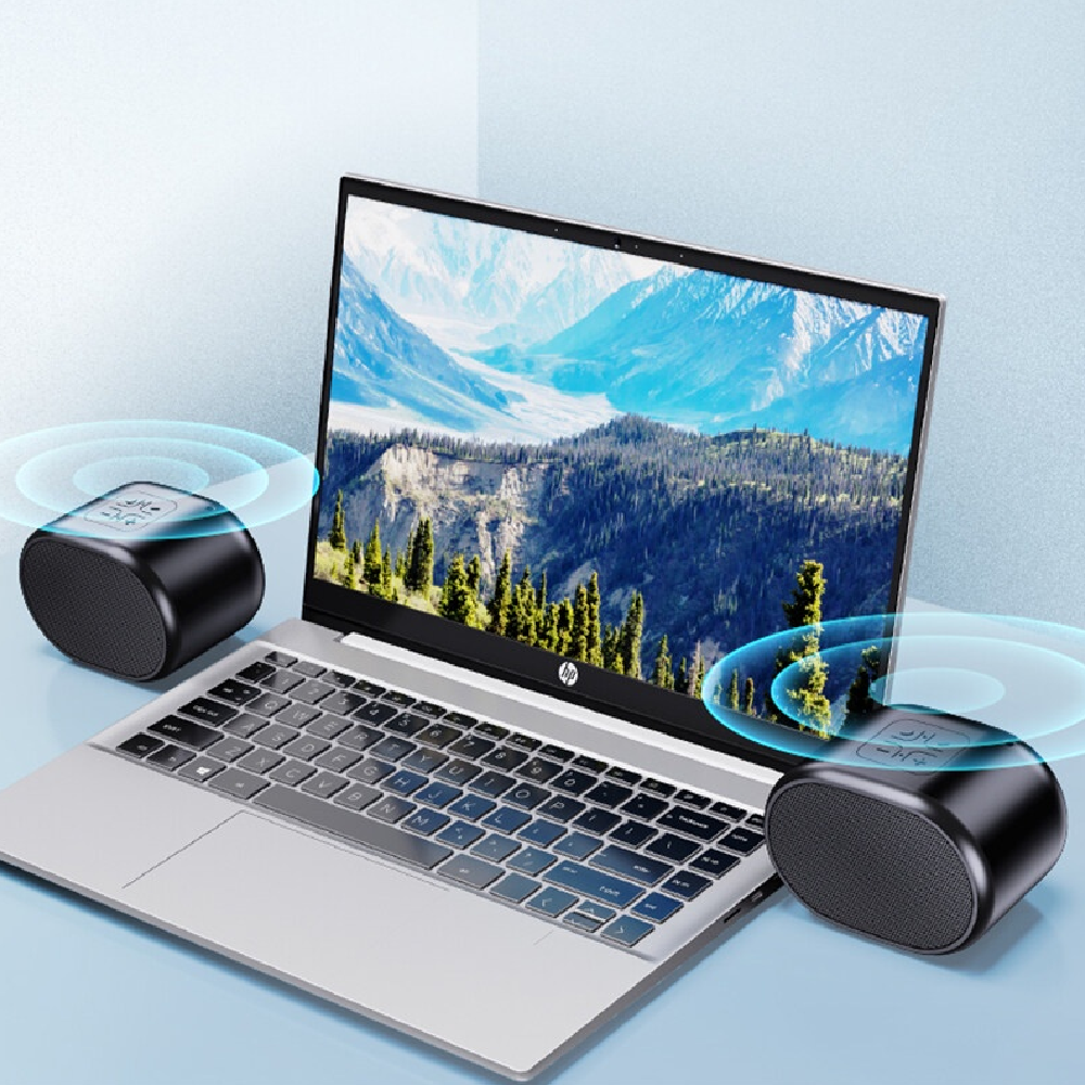 HP S01 Bluetooth Speaker Wireless Portable HIFI Speaker with Subwoofer Audio Gaming Speaker Mini Speaker for Pc Desktop Laptop