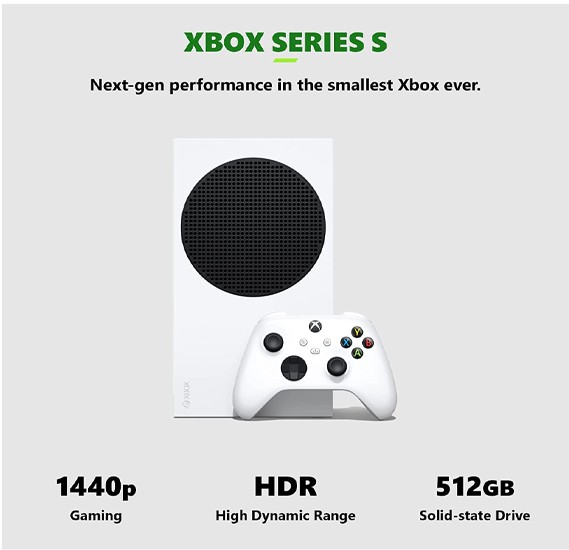 Microsoft Xbox S Series  512GB, White