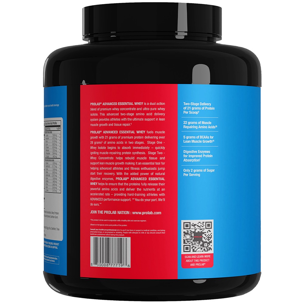 Prolab Advanced Essential Whey 5LBS 2.25 Kg, Chocolate Mousse