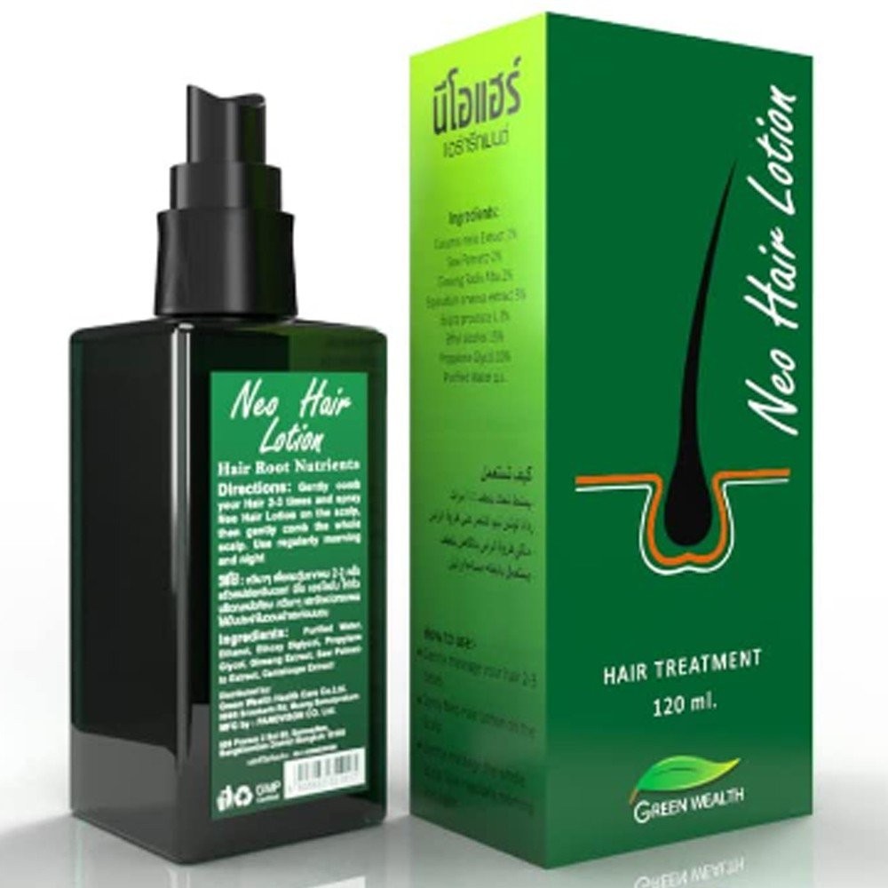 Buy Neo Hair Lotion Hair Treatment Original From Thailand Get Free Derma Roller 1.0mm Micro Needle For Skin Care Titanium