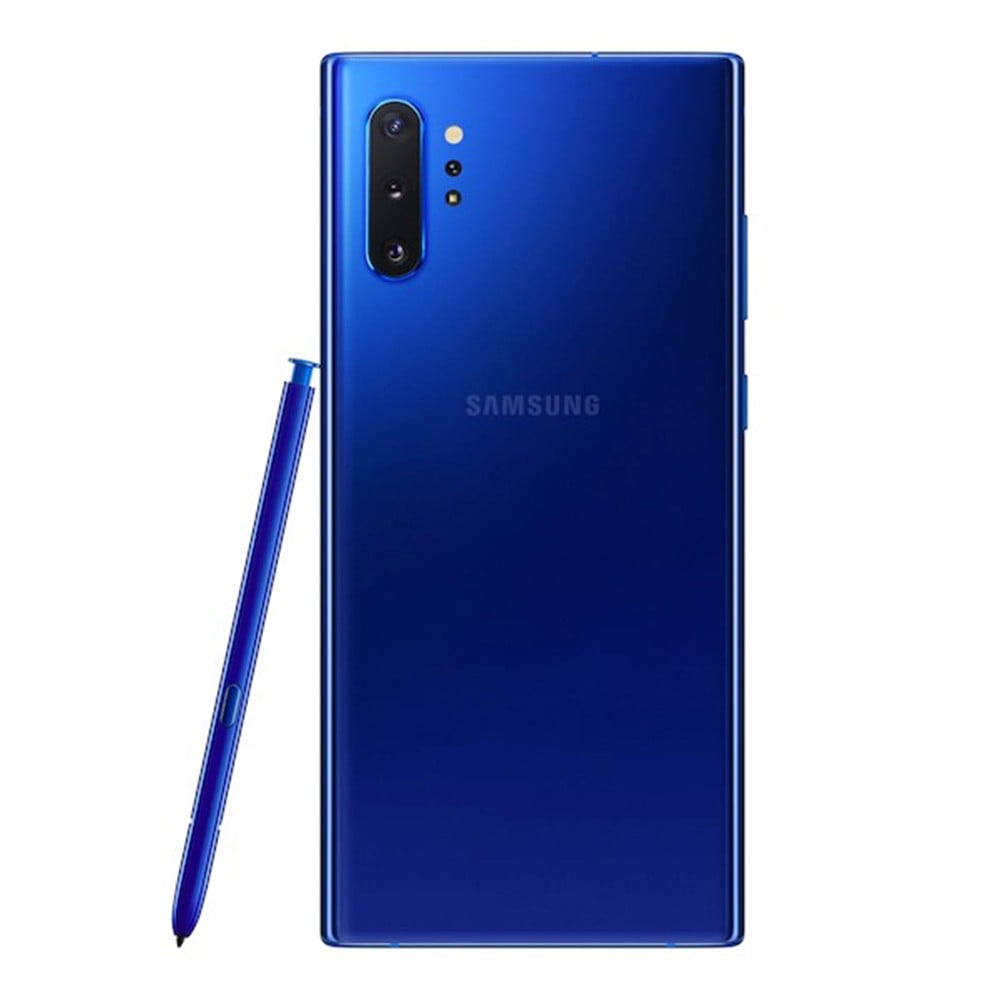 Buy Samsung Galaxy Note 10 Plus 5G Dual Sim 12GB RAM Blue 256GB Online Qatar, Doha | OurShopee