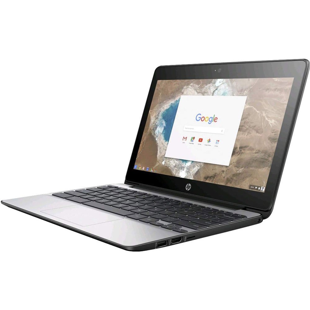 HP Chromebook 11 G5 EE 11.6 inches Intel Celeron N3060 1.60 GHz Processor 2GB RAM 16GB SSD Storage HD Graphics 400 Chrome OS, Renewed
