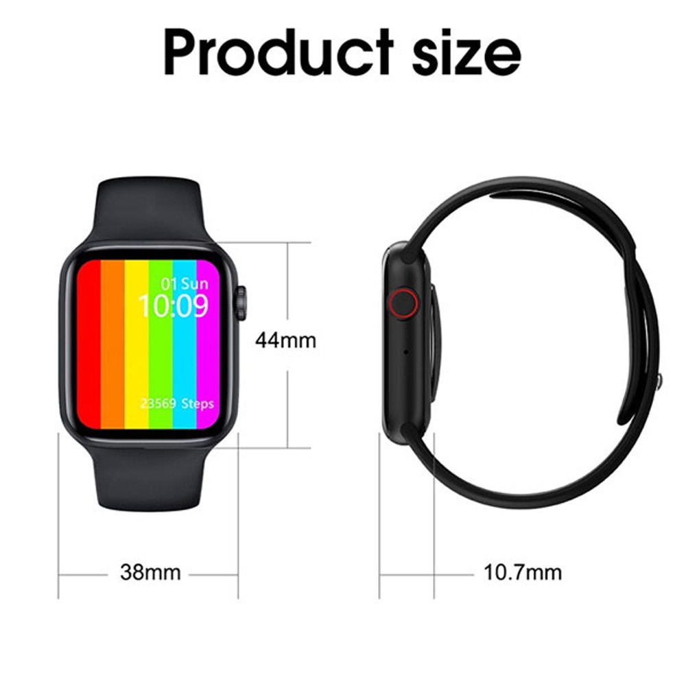 W26 Plus Smartwatch Full Screen Assorted Colour