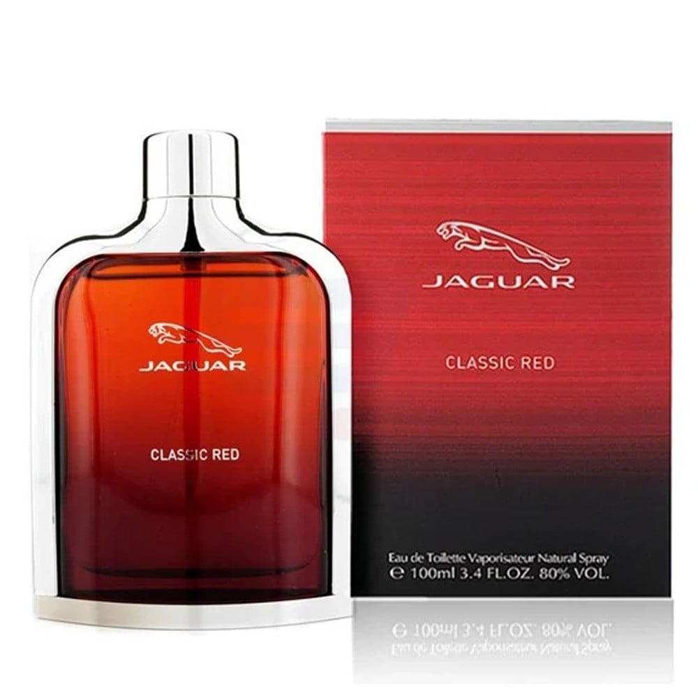 Buy Jaguar Classic Red 100ml Perfume For Men and Get Jaguar Classic Blue Edt 100ml For Men Free