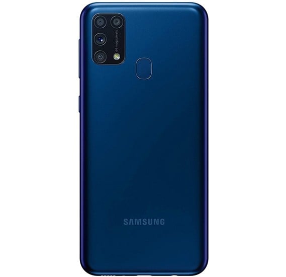 Buy Samsung Galaxy M31 Dual SIM Blue 128GB Online | oman.ourshopee.com | OR8569