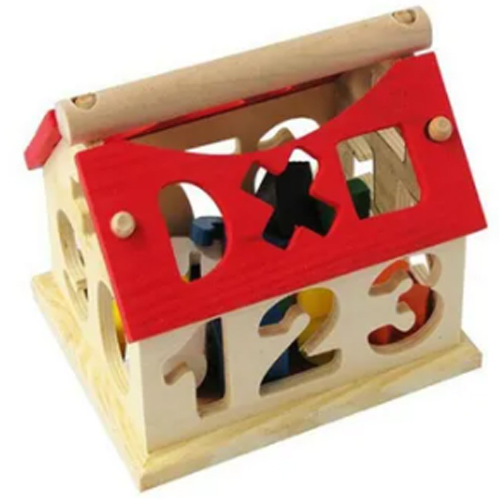 Boasts Unique Figure Educational Development and Learning Wooden Toys for Kids AE1008 ,Multi Color