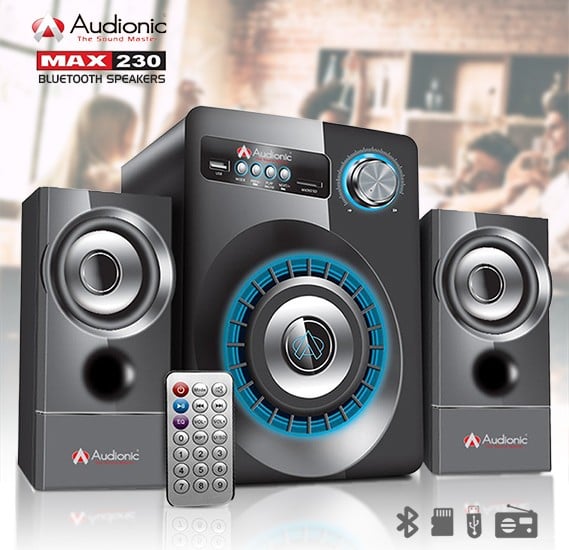 Audionic Max 230 Bluetooth Speaker, Max Studio Shower Curtain Bluetooth