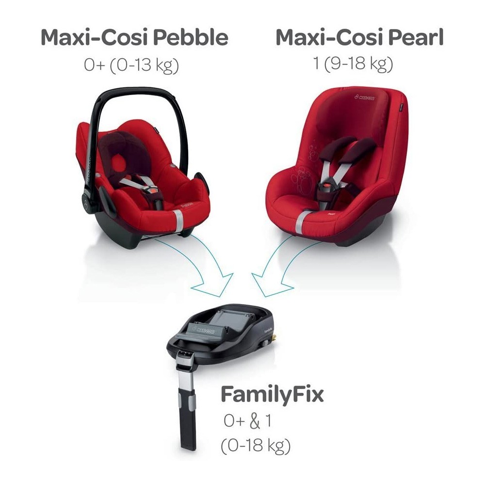 Maxi Cosi FamilyFix Base for Baby Car Seat Black