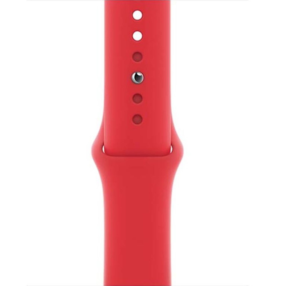 Apple Watch Series 6-40 mm GPS Aluminium Case with Red Sport Band