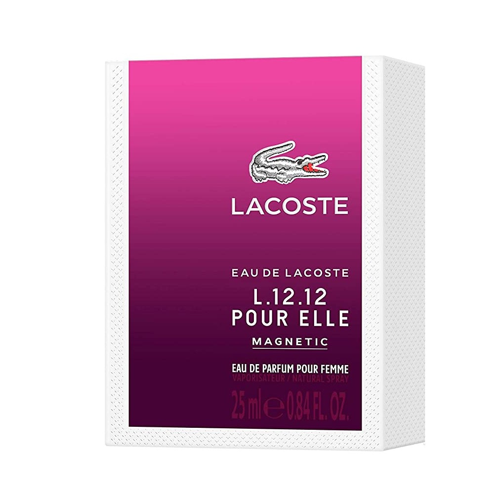 Lacoste L.12.12 Pour Elle Magnetic Edp for Women 80ml, 8005610266473