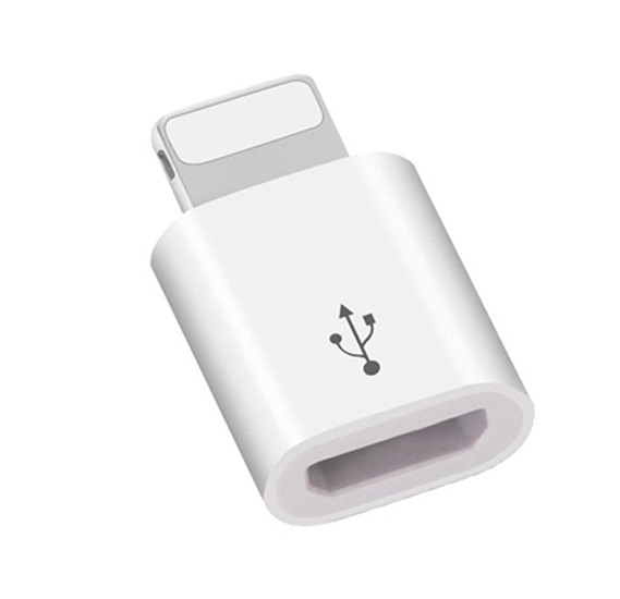 Micro to 8 Pin Lightning USB Converter for iPad, iPod, iPhone - All Apple Devices
