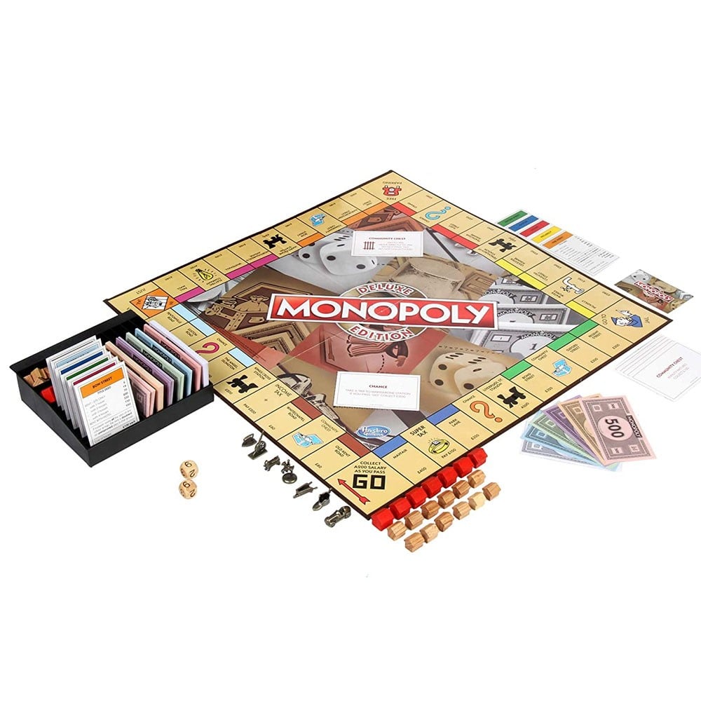 Monopoly Board Game Multicolor