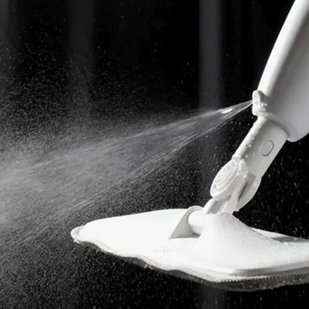Water Spray Mop White 4.72×3.74×25.9inch