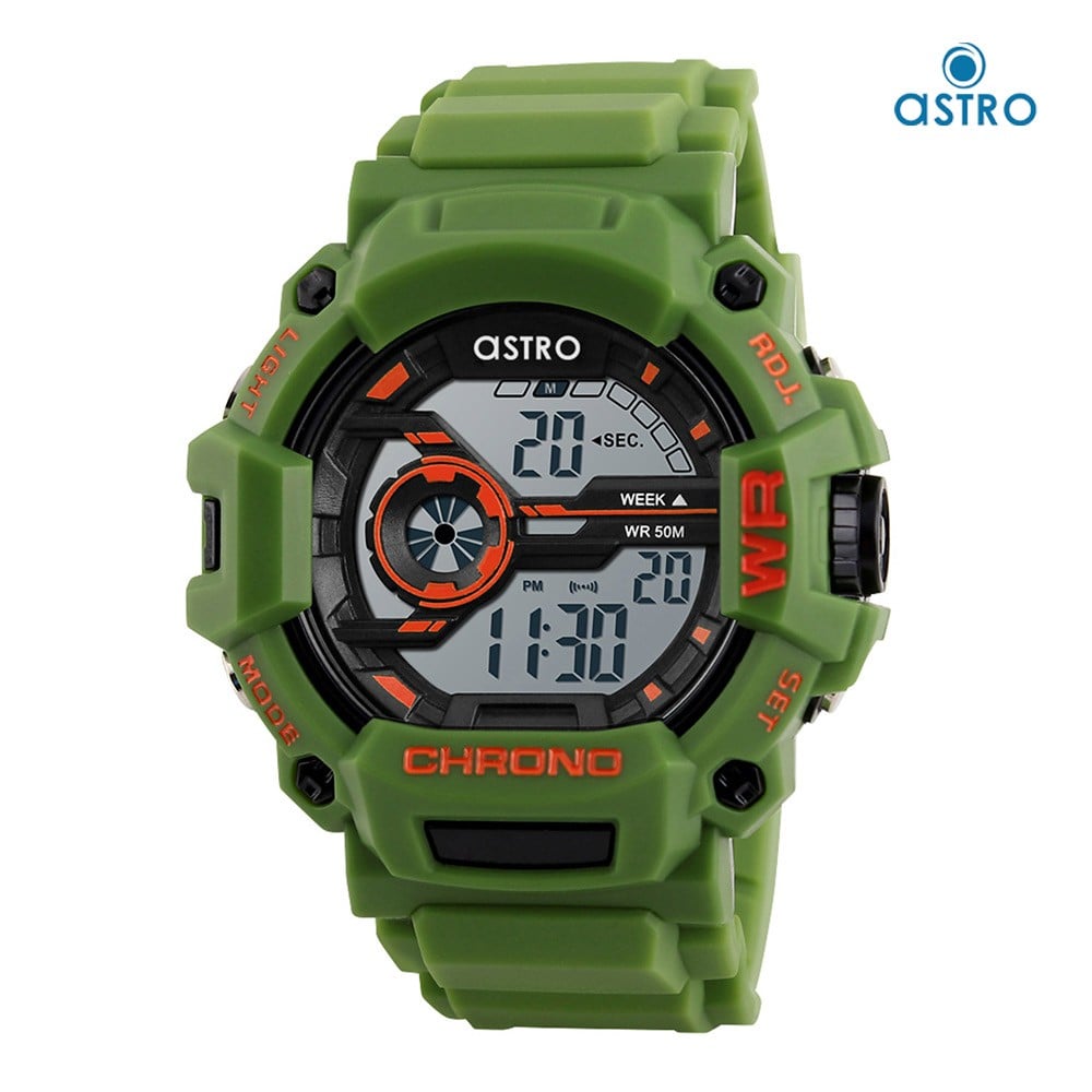 Astro Kids Digital Grey Dial Watch A9925-PPHB, Size 50