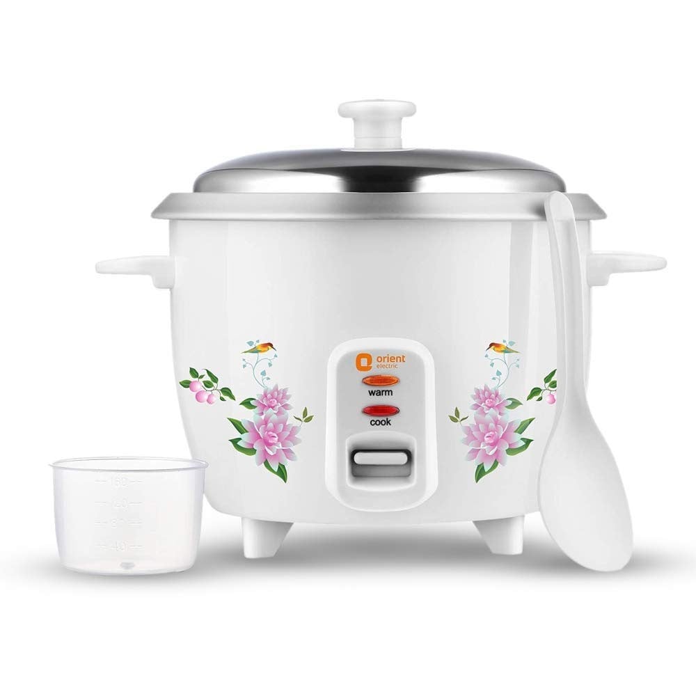 Impex RC 2803 1.8 Litre 700W Electric Rice Cooker Featuring Automatic Cooking White
