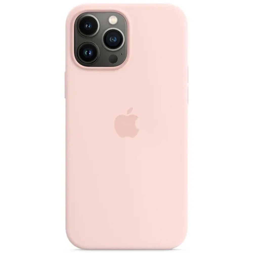 Apple iPhone 14 Pro Max Silicone Case with MagSafe Chalk Pink 100% Original