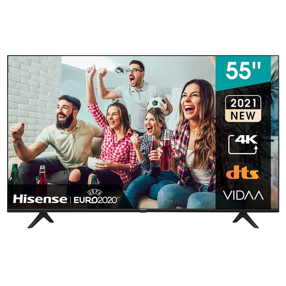 Hisense 55A61G 4K UHD Smart LED TV 55 Inches Black