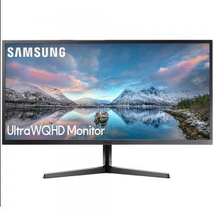 Samsung LS34J550WQRXXU  34 Inch Ultra WQHD Monitor with 21 9 Wide Screen RXXU