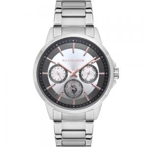 US Polo Assn Uspa1000-01 Mens Wristwatch Silver