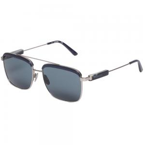 Calvin Klein CK19100S 410 Pilot Sunglasses for Unisex Silver