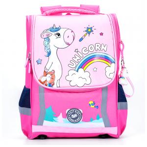 Eazy Kids EZ SB UIPI School Bag Unicorn  Princess Pink