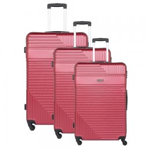 TravelWay SKAFF-3-Red Suitcase Set of 3, 57 kg