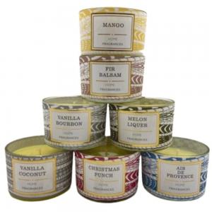BYFT 110101004953 Home Fragrances Candles Perfect for Relaxation 100g Assorted Scents Pack of 7