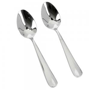 Royalford RF8664 Stainless Steel Dessert Spoon Set, 2 Pieces